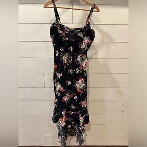 Torrid Women’s Floral Black Dress- size 1